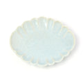 Mino Ware Mini Oval Chrysanthemum image 0
