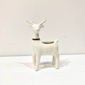 Stoneware Reindeer Planter image 0