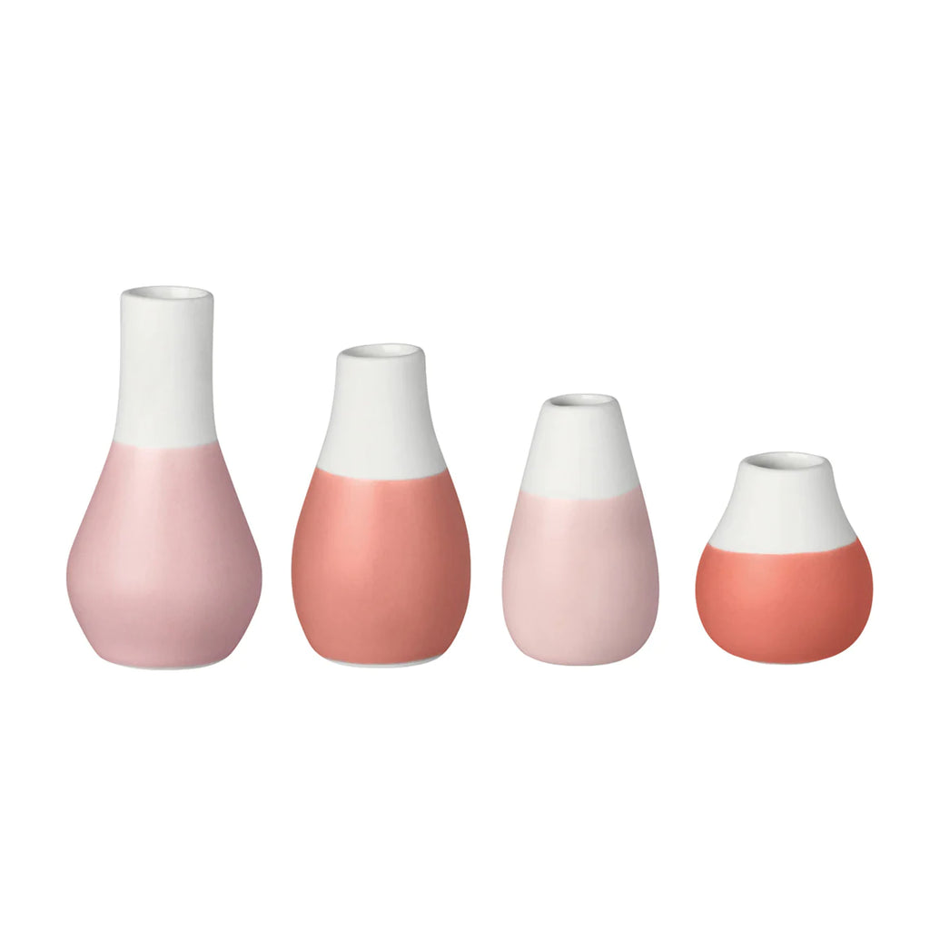 Two Tone Mini Vase Set image 1