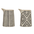 Stoneware Creamer with Pattern image 0