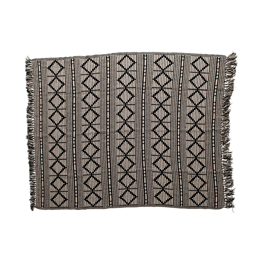 Throw Blanket with Fringe image 3