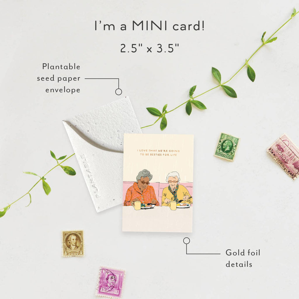 Forever Friends - Friendship Card (Mini) image 1