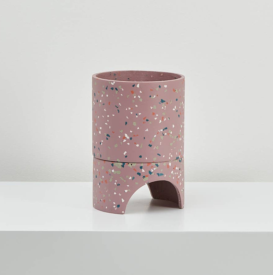 Archie Planter - Musk Terrazzo