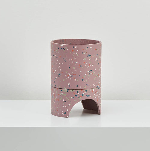 Archie Planter - Musk Terrazzo