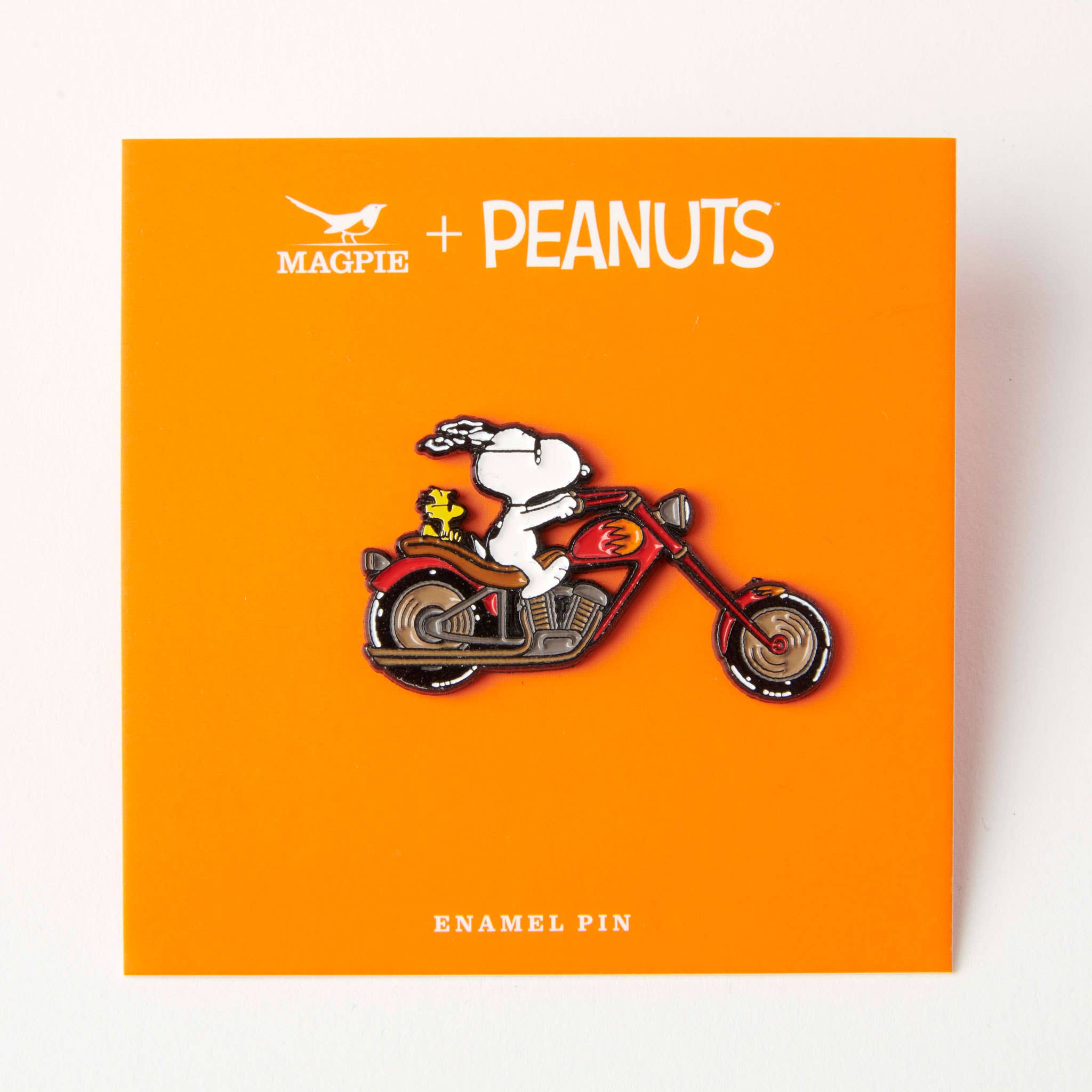 Peanuts Pin - Biker