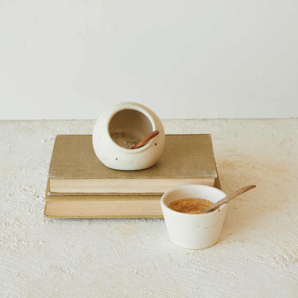 Salt Cellar with Wood Spoon image 3
