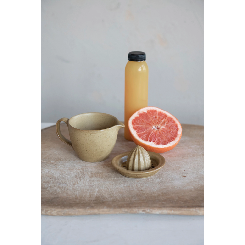 Stoneware Juicer w/ Reactive Glaze image 2
