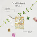 In the Shade Sprout - Sympathy Mini Greeting Card