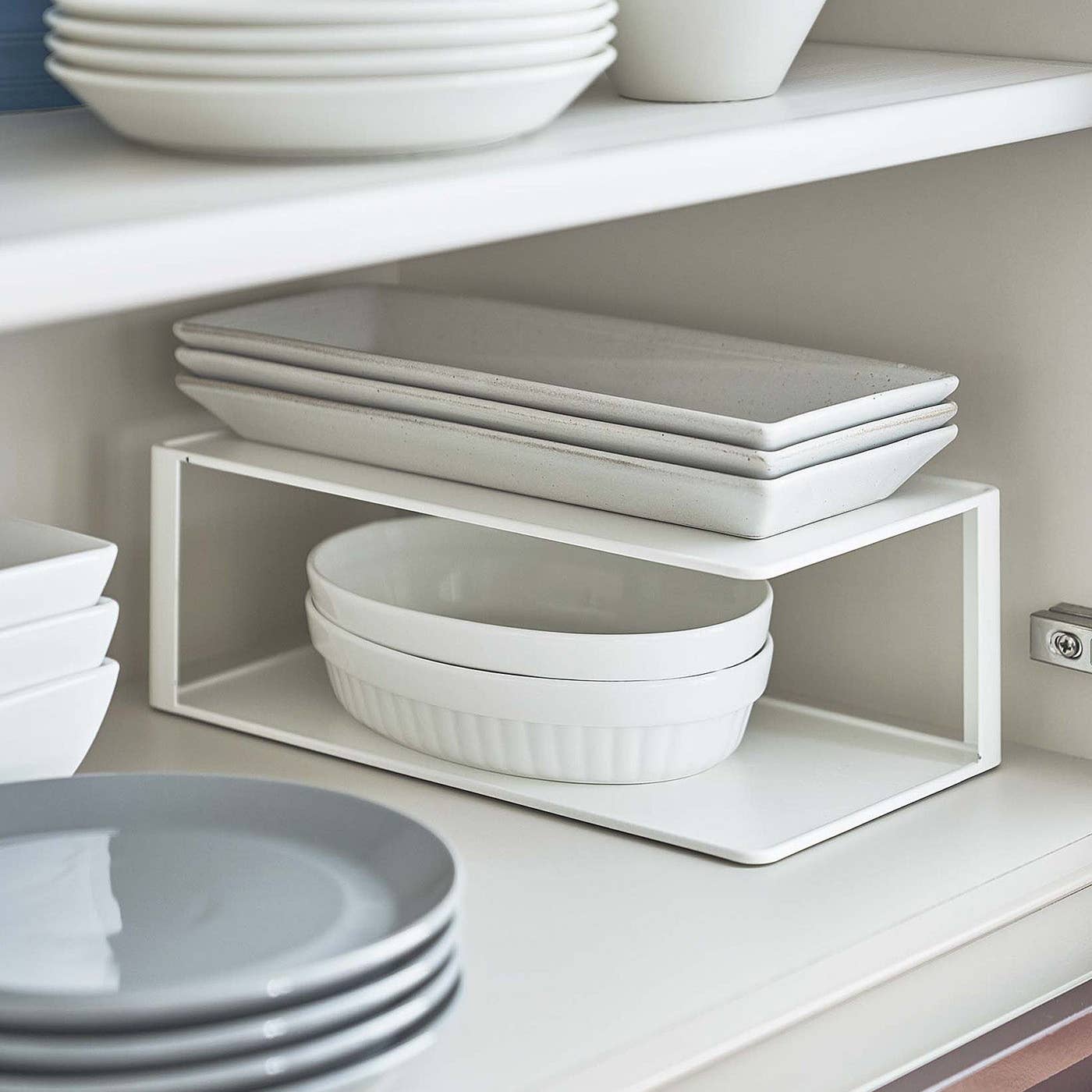 Two-Tier Cabinet Organizer image 1