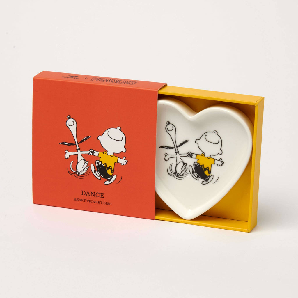 Peanuts Heart Trinket Dish - Dance