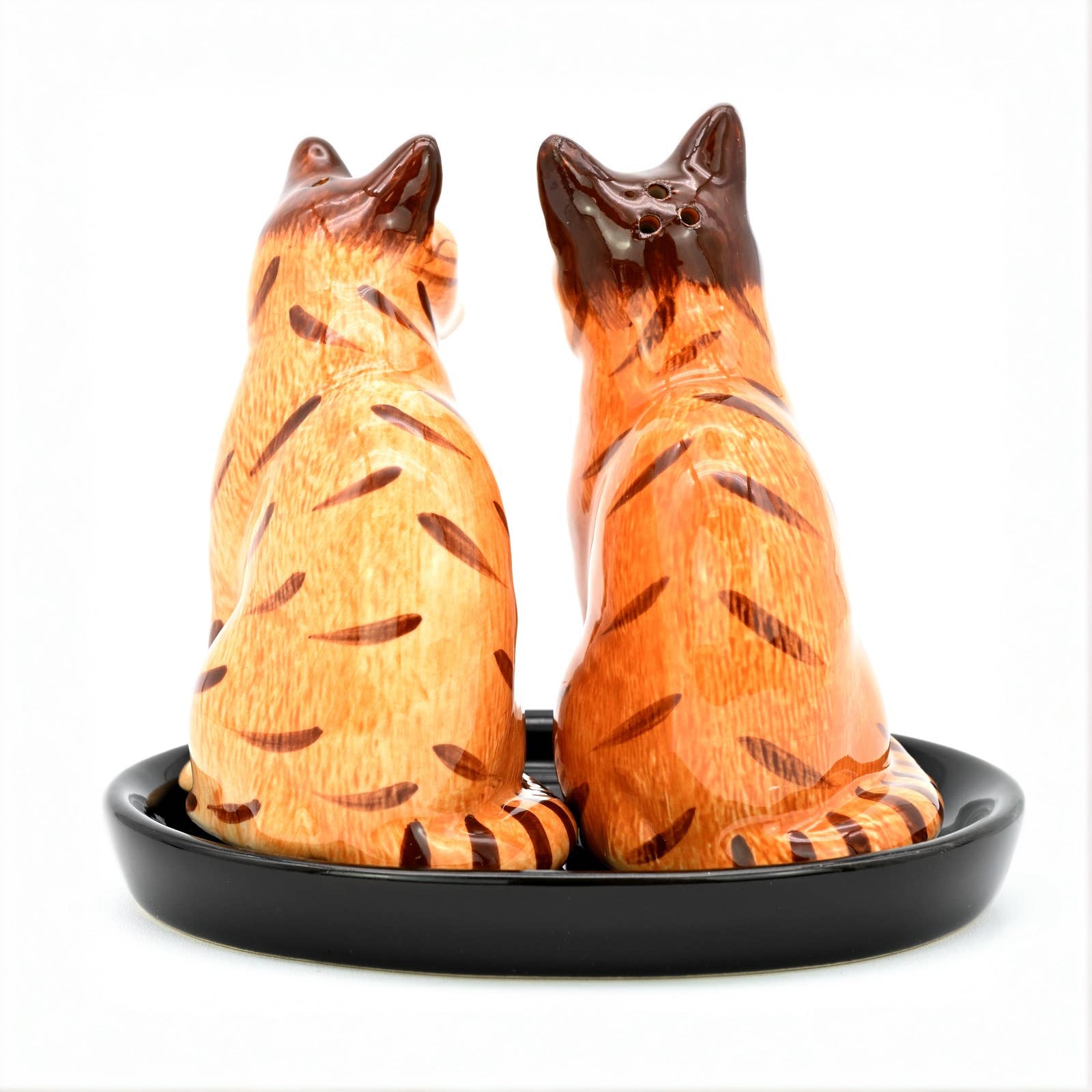 Salt and Pepper Shaker - Orange Tabby image 2