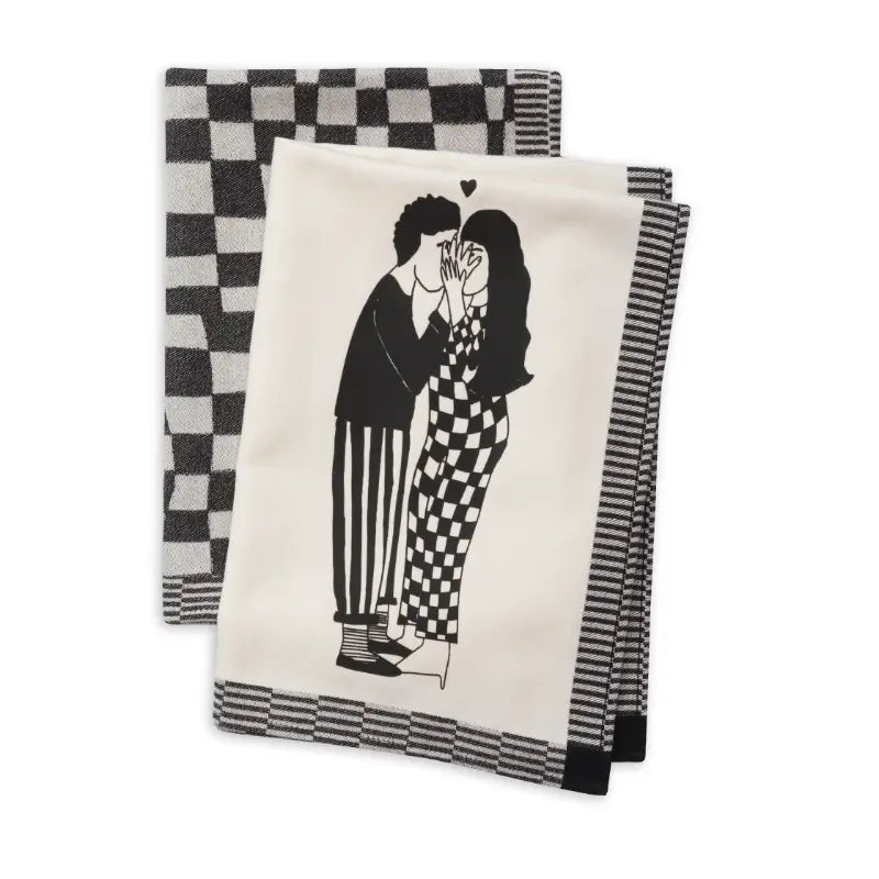 Tea Towel Set - Secret Kissers image 0