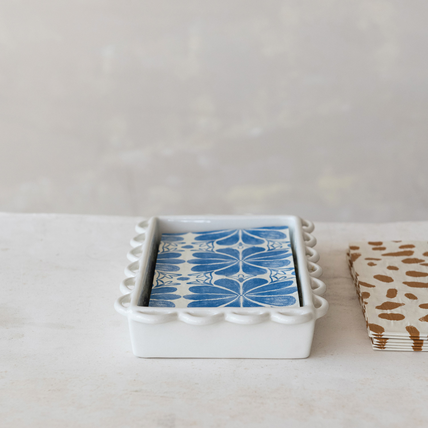 Scalloped Napkin Holder image 5