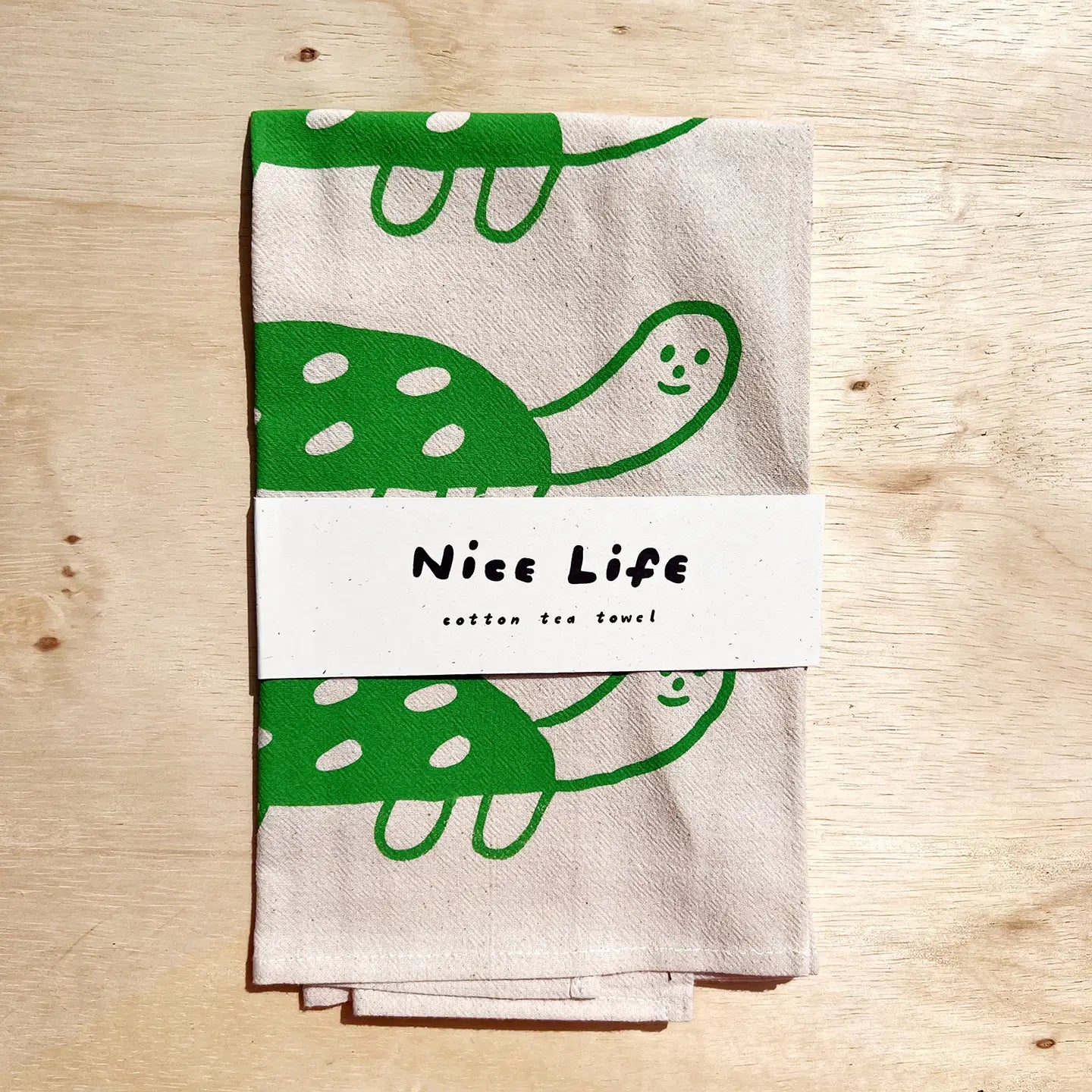Screen-Printed Tea Towel image 4