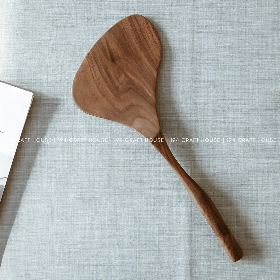 Walnut Wood Spatula - Wide image 3