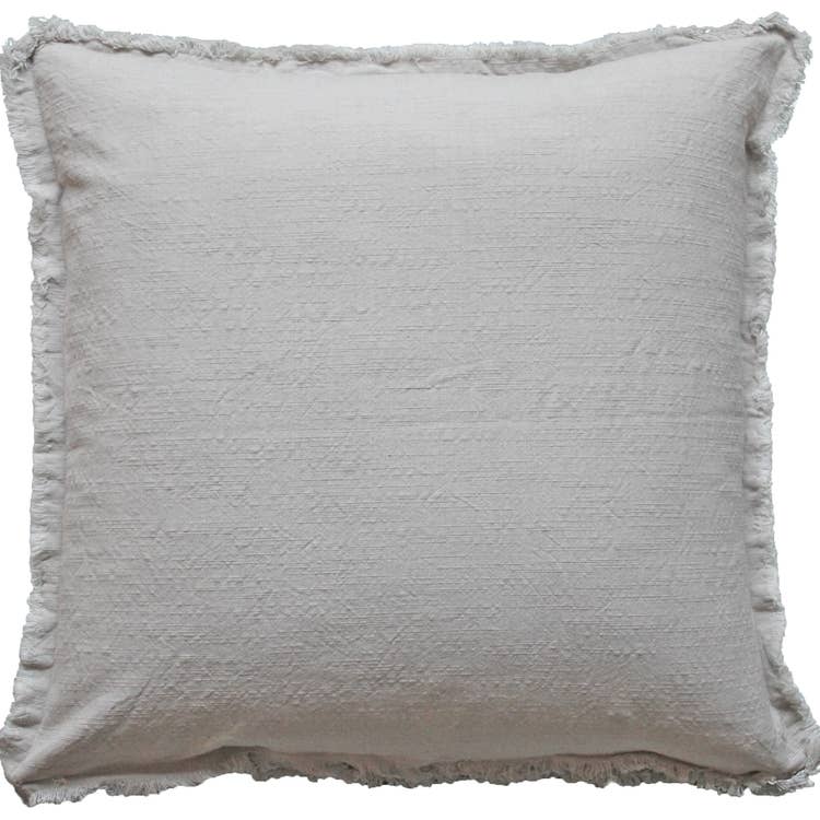 Fringe Cotton Pillow image 4