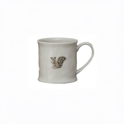 Embossed Stoneware Mug image 4