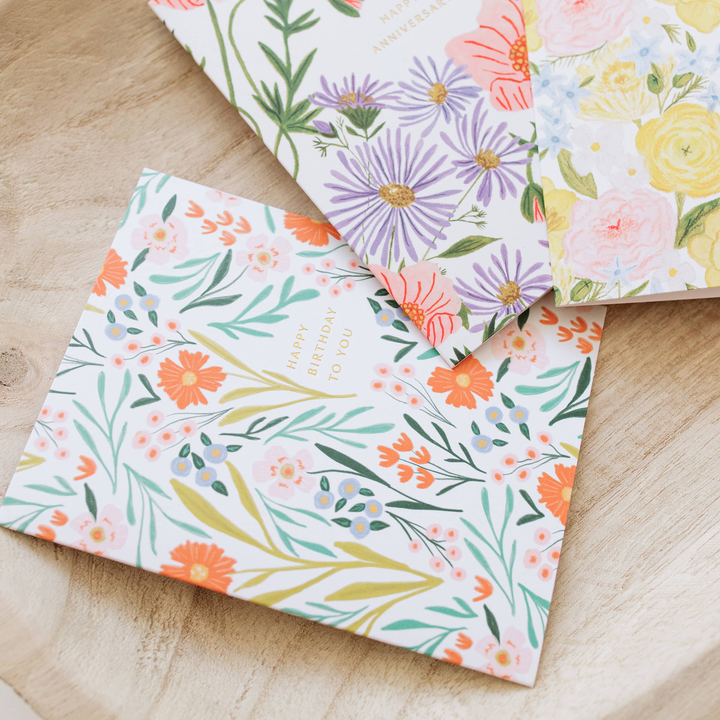 Botanical Birthday Card