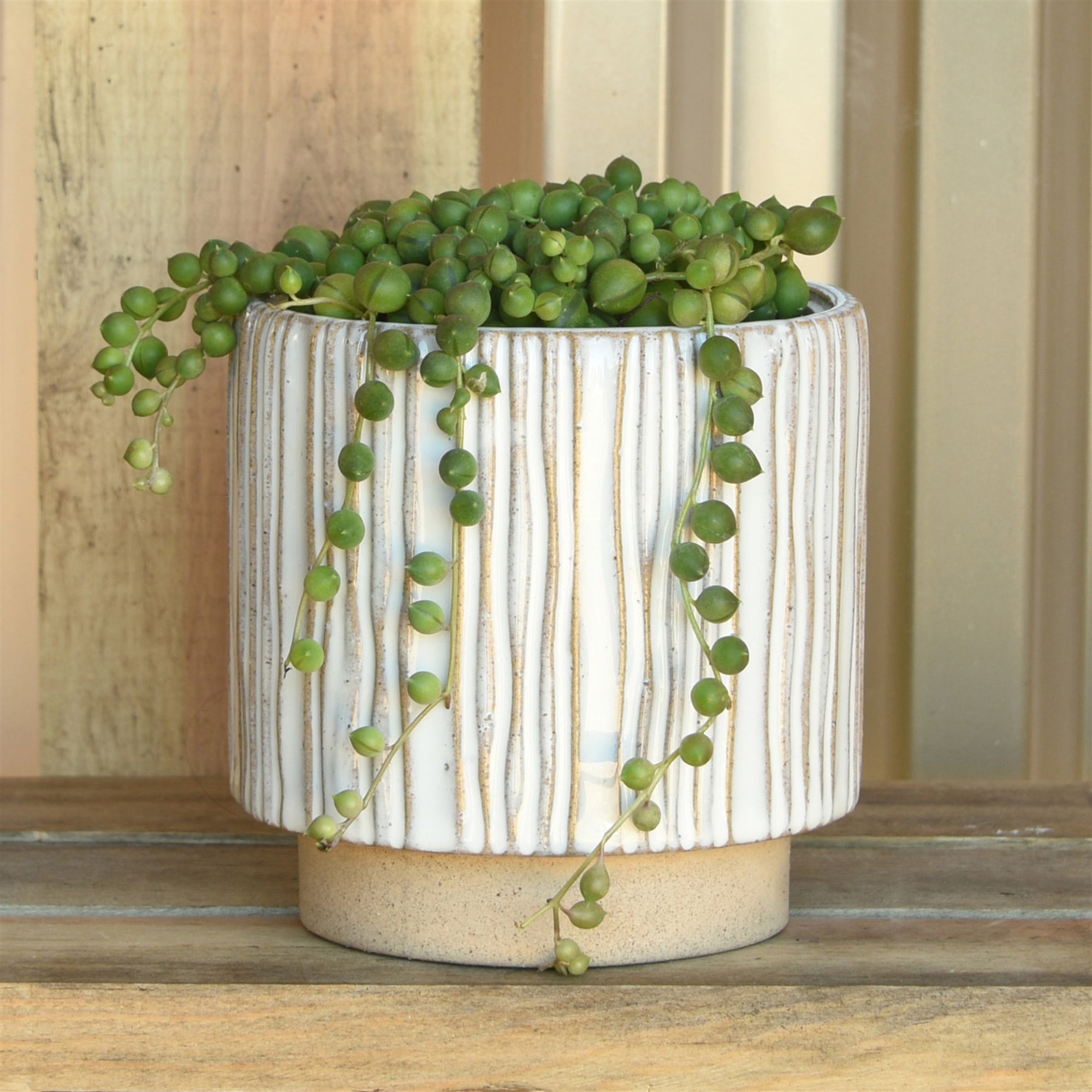 Ramos Vertical Stripe Cachepot image 1