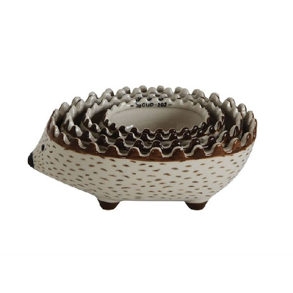 Stoneware Hedgehog Measuring Cups image 0