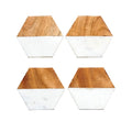 Hexagon Coasters-Set of 4 image 0
