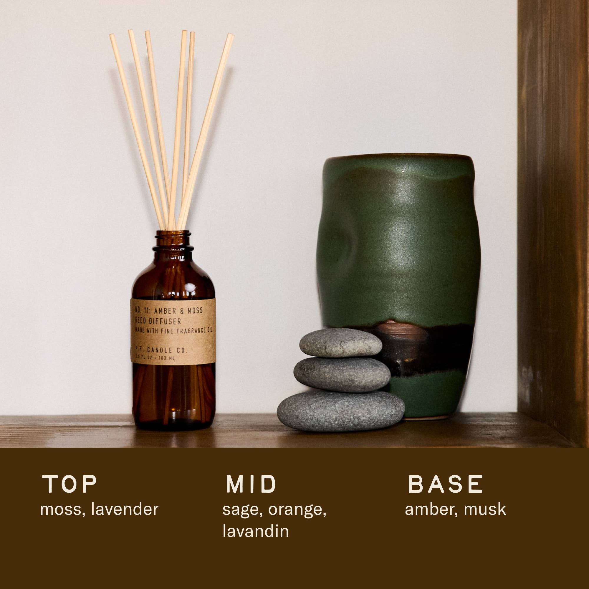 Amber & Moss - Reed Diffuser
