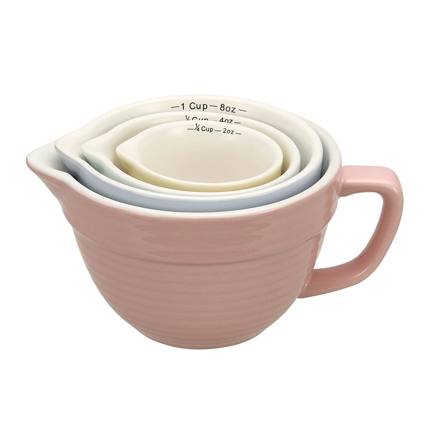 Batter Bowl Shaped Measuring Cups image 0