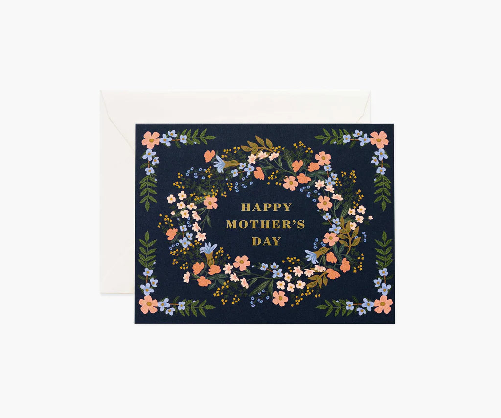 Mother’s Day Wreath Card image 0