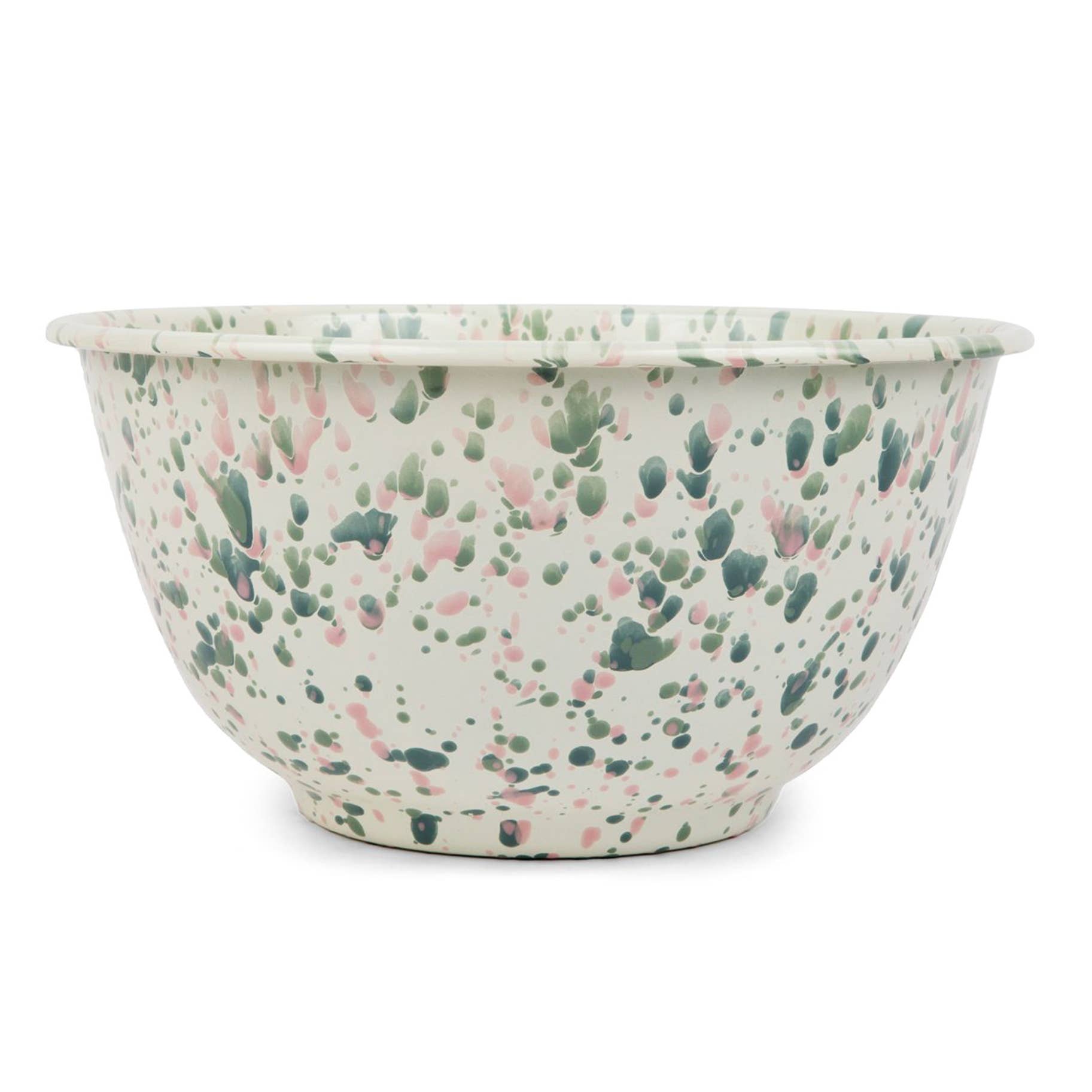 Catalina Large Salad Bowl - Mint Hibiscus