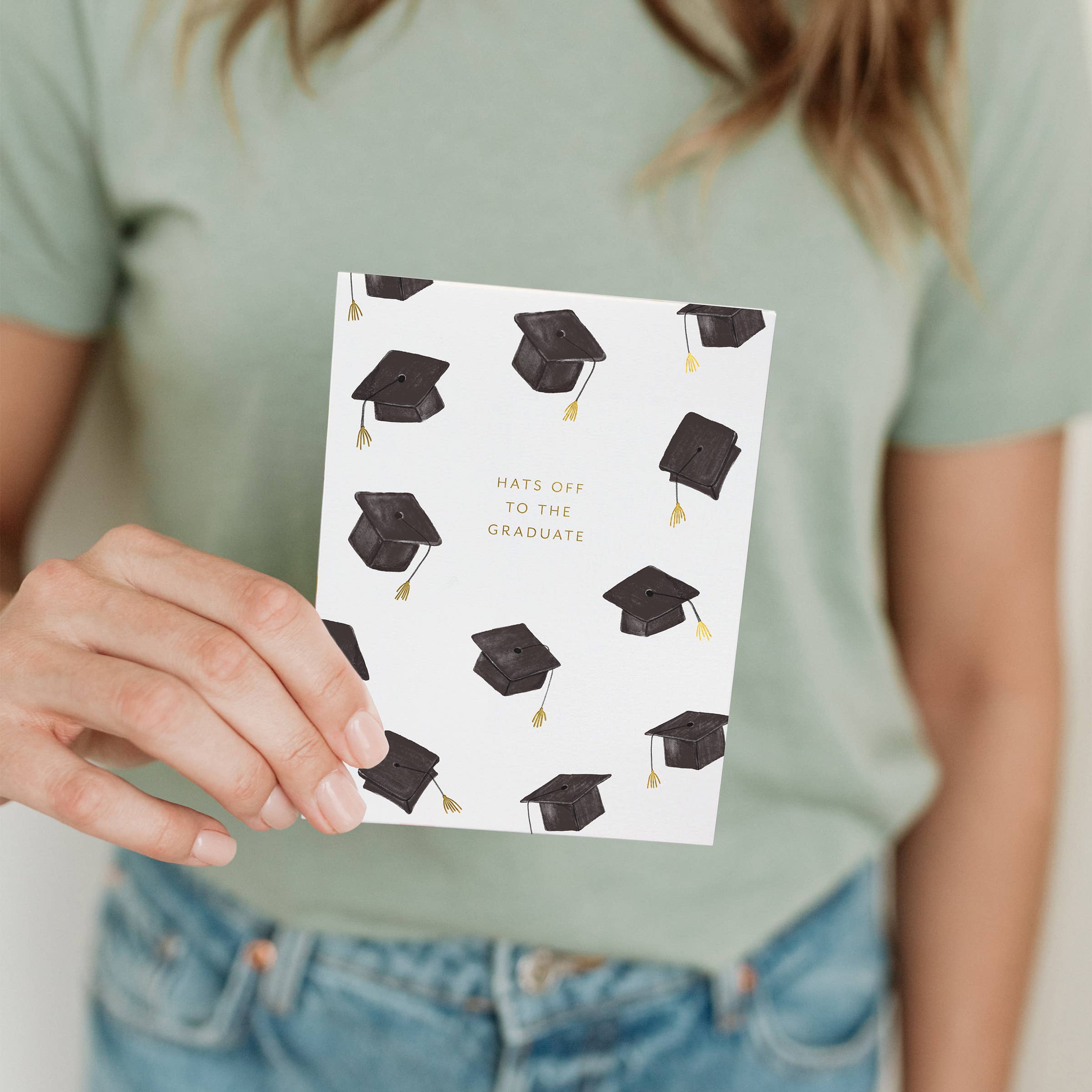 Congrats Grad Hats Card