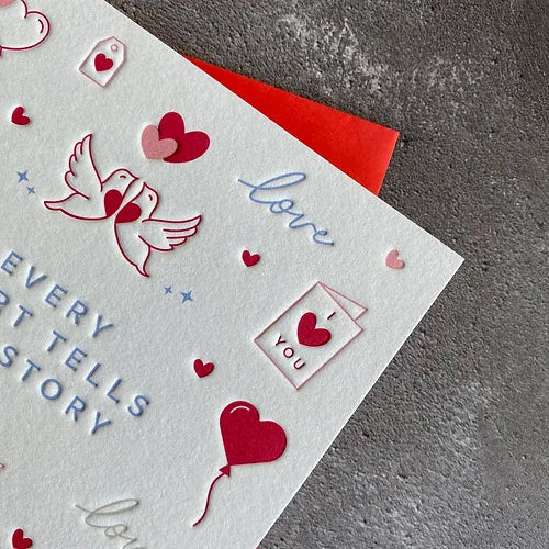Every Heart Tells Our Story Card image 1
