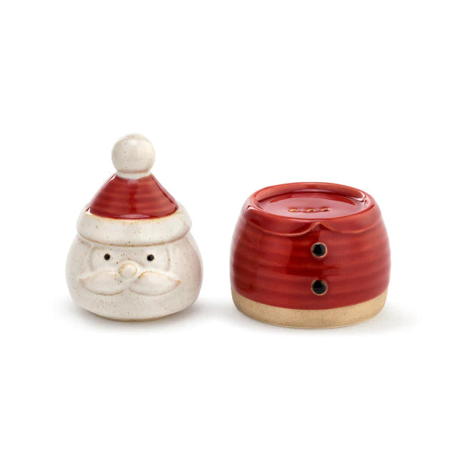 Snow Day Santa Salt and Pepper Shaker Set image 1