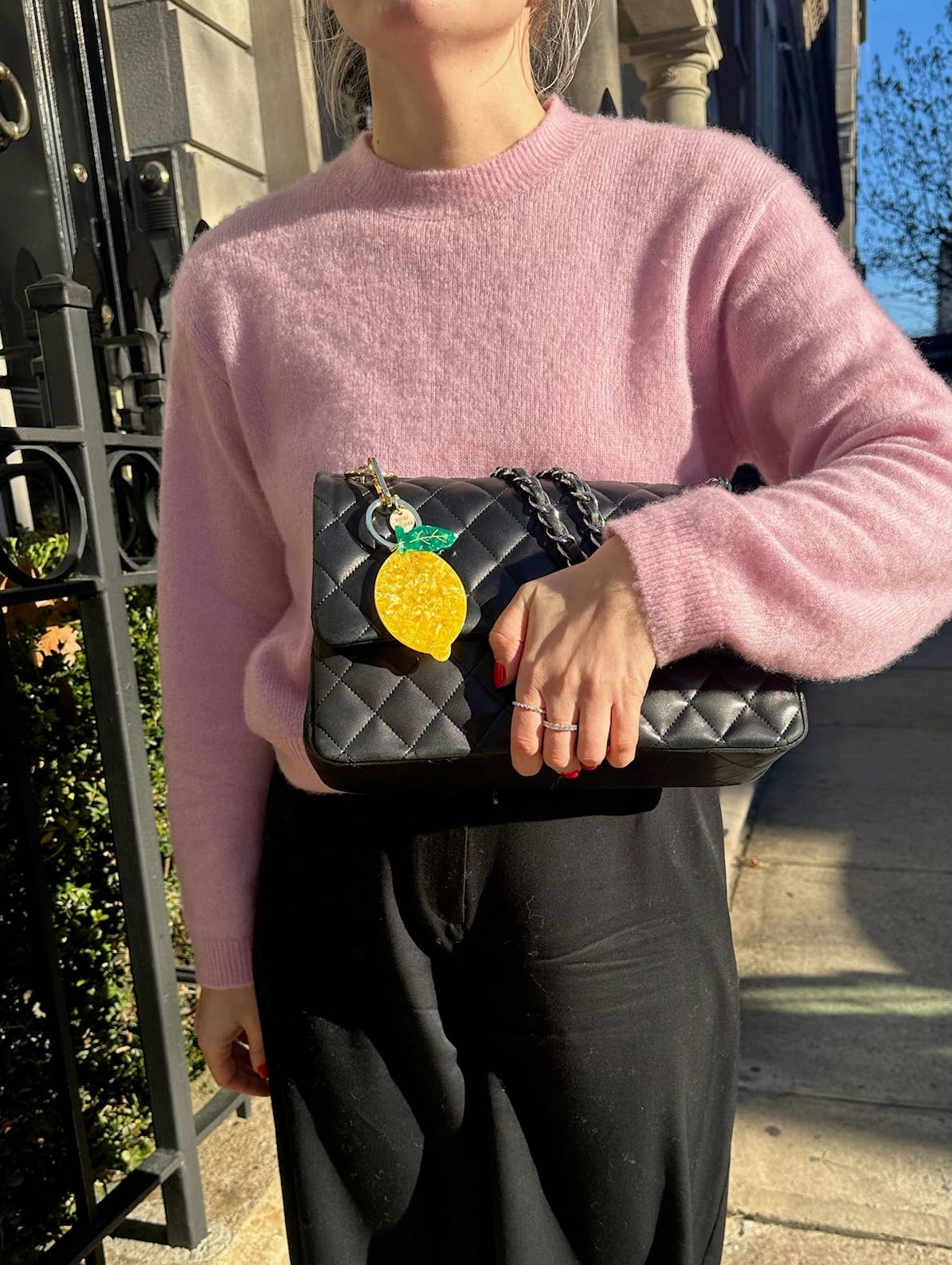 Lemon Bag Charm