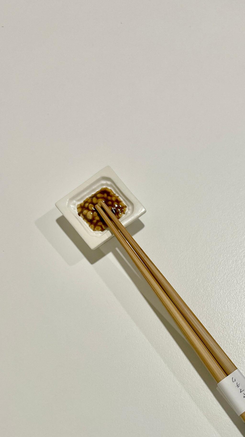 Japanese Chopstick Rest - Natto image 1