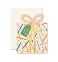 Birthday Gift Star Candles Greeting Card image 0