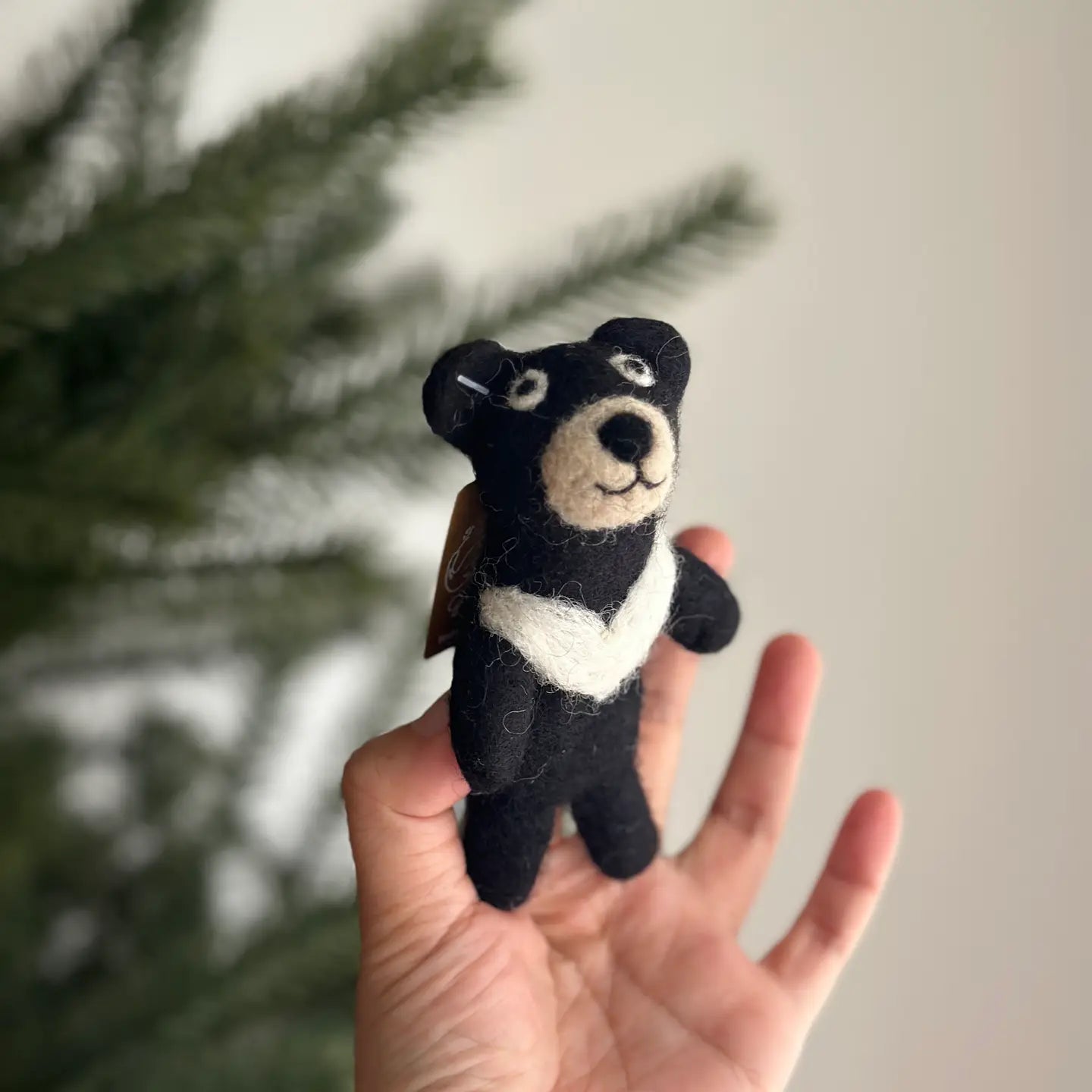 Felt Finger Puppet - Bear & Panda image 2
