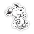 Peanuts® Waterproof Sticker - Dancing Snoopy