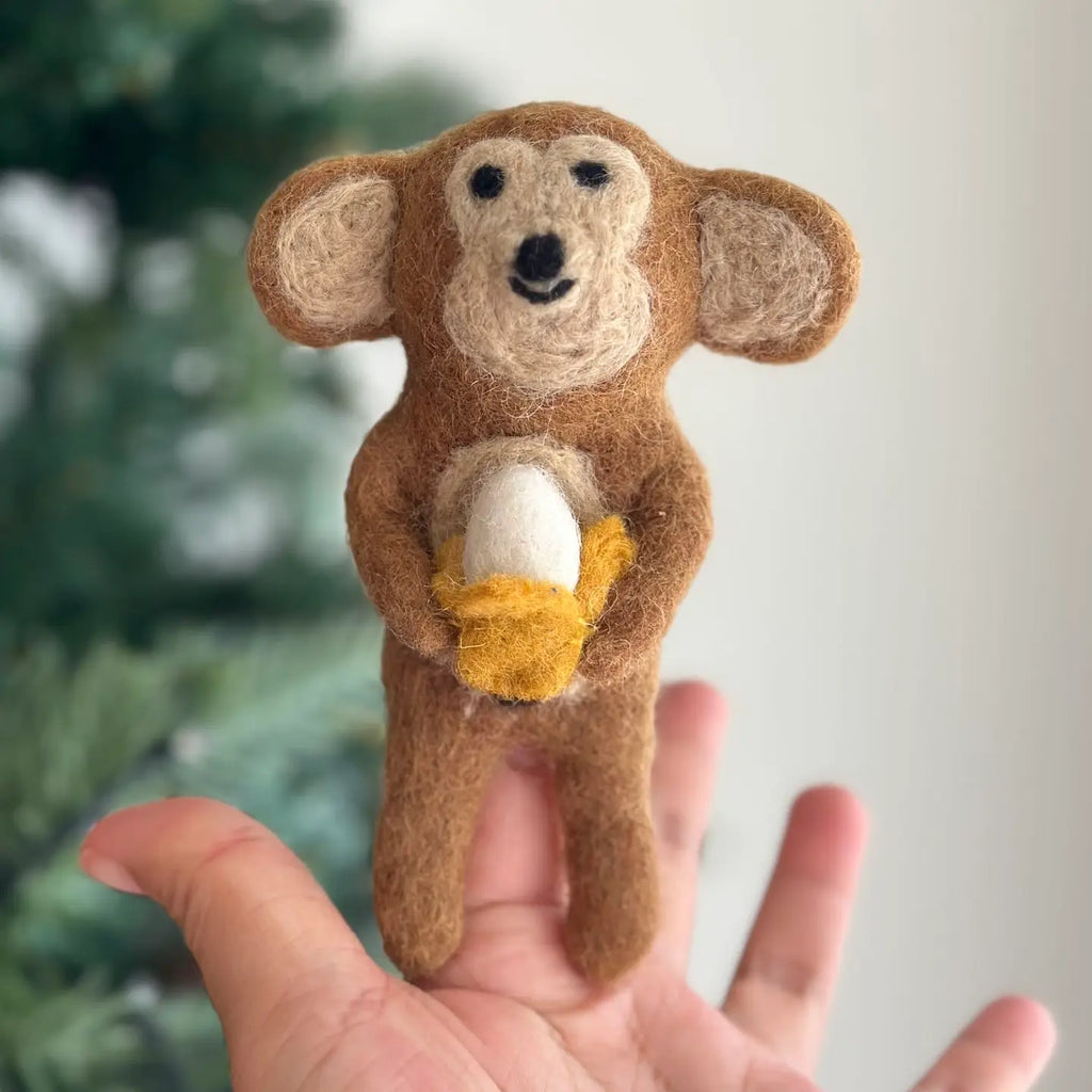 Felt Finger Puppet - Animal image 2