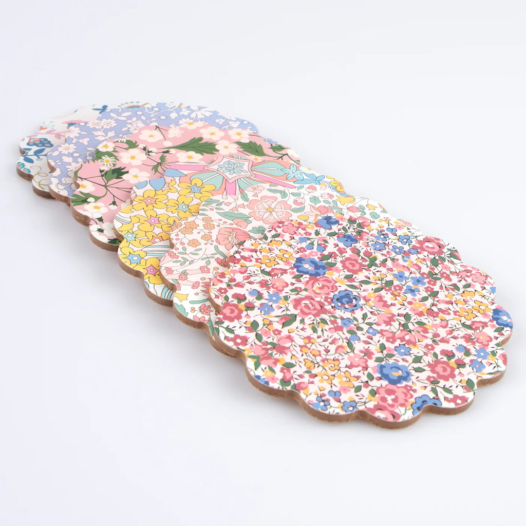 Meri Meri x Liberty Mixed Coasters Set image 0