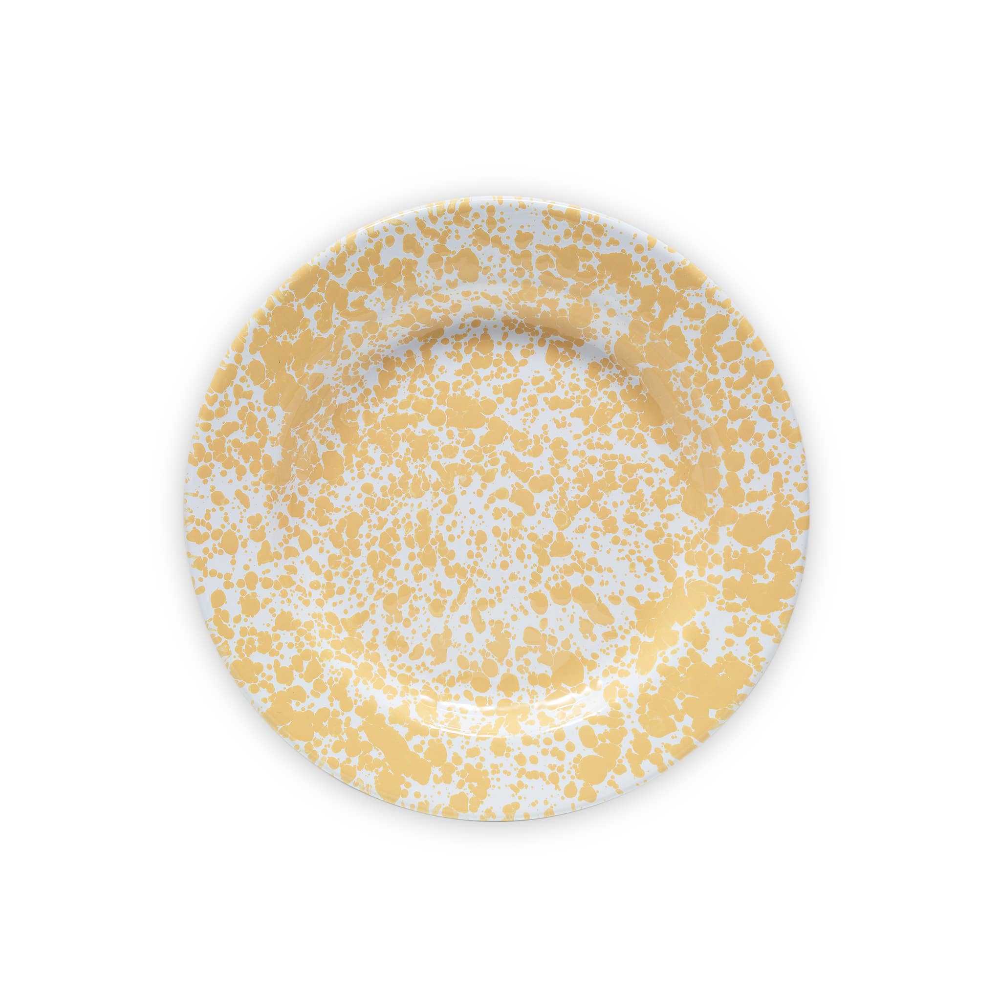 Splatter Dinner Plate - Yellow