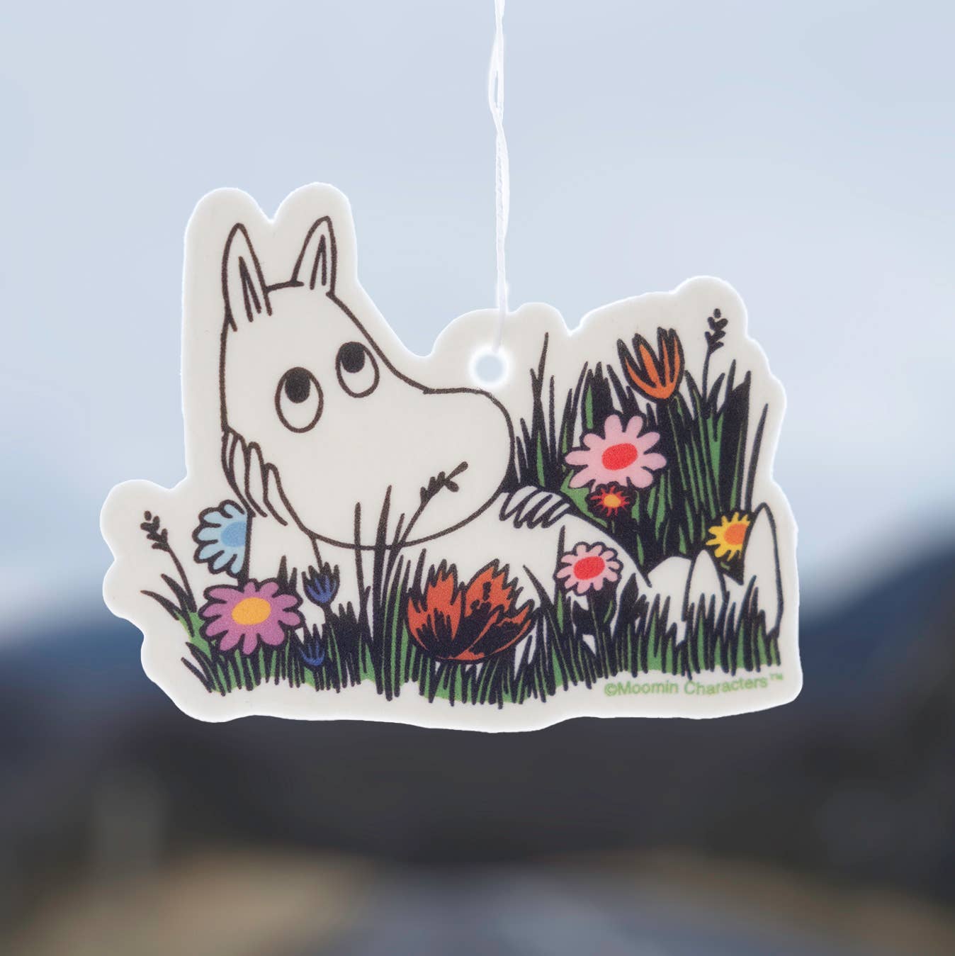 Moomintroll Floral Field Air Freshener