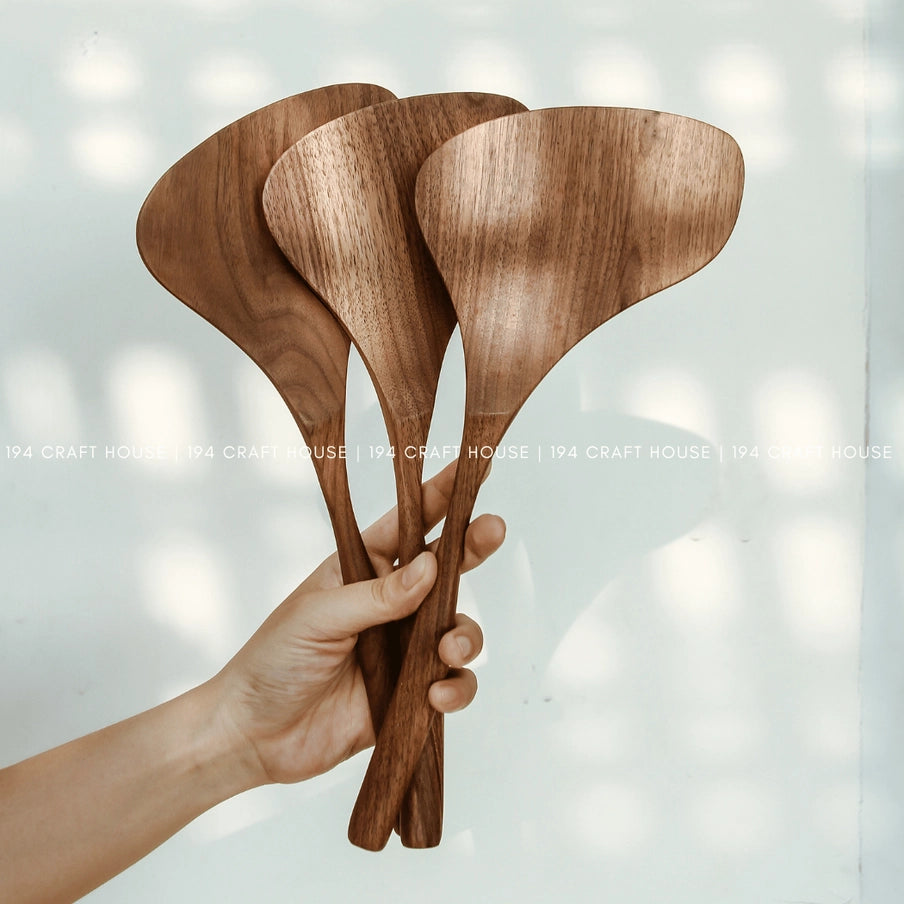 Walnut Wood Spatula - Wide image 2