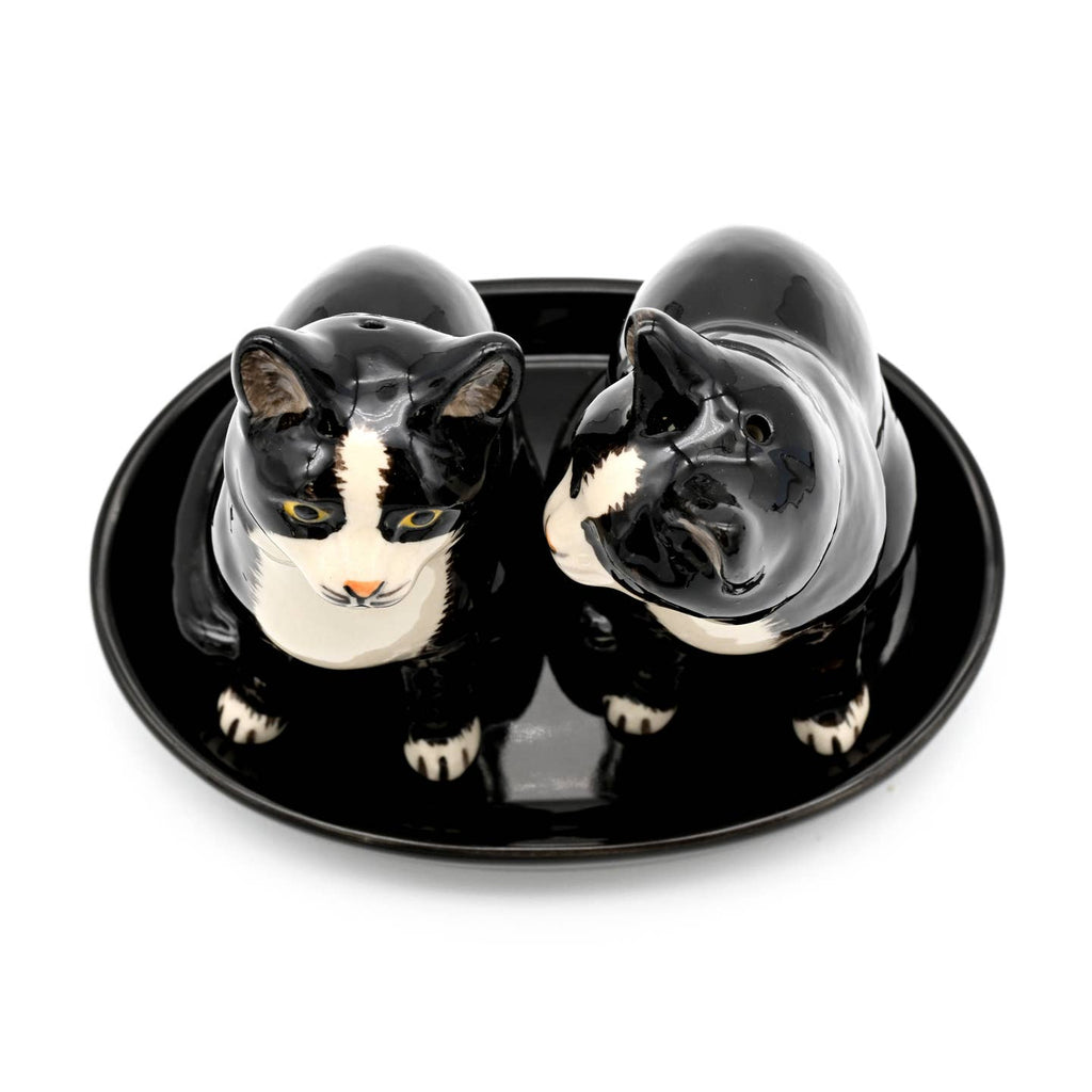 Salt and Pepper Shaker - Tuxedo Cat image 4