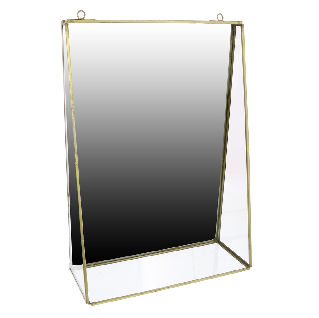 Monroe Mirror with Shelf image 0