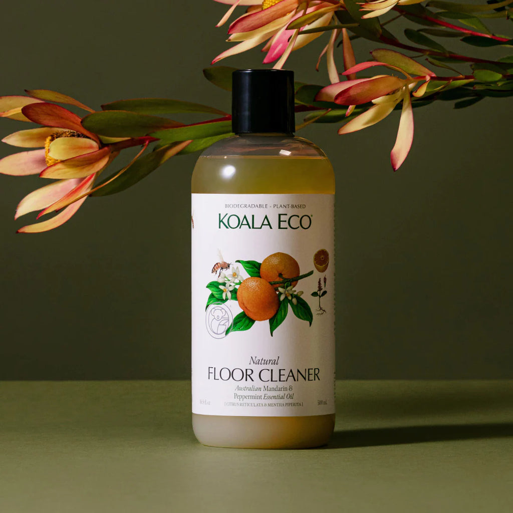 Natural Floor Cleaner - Mandarin & Peppermint image 1