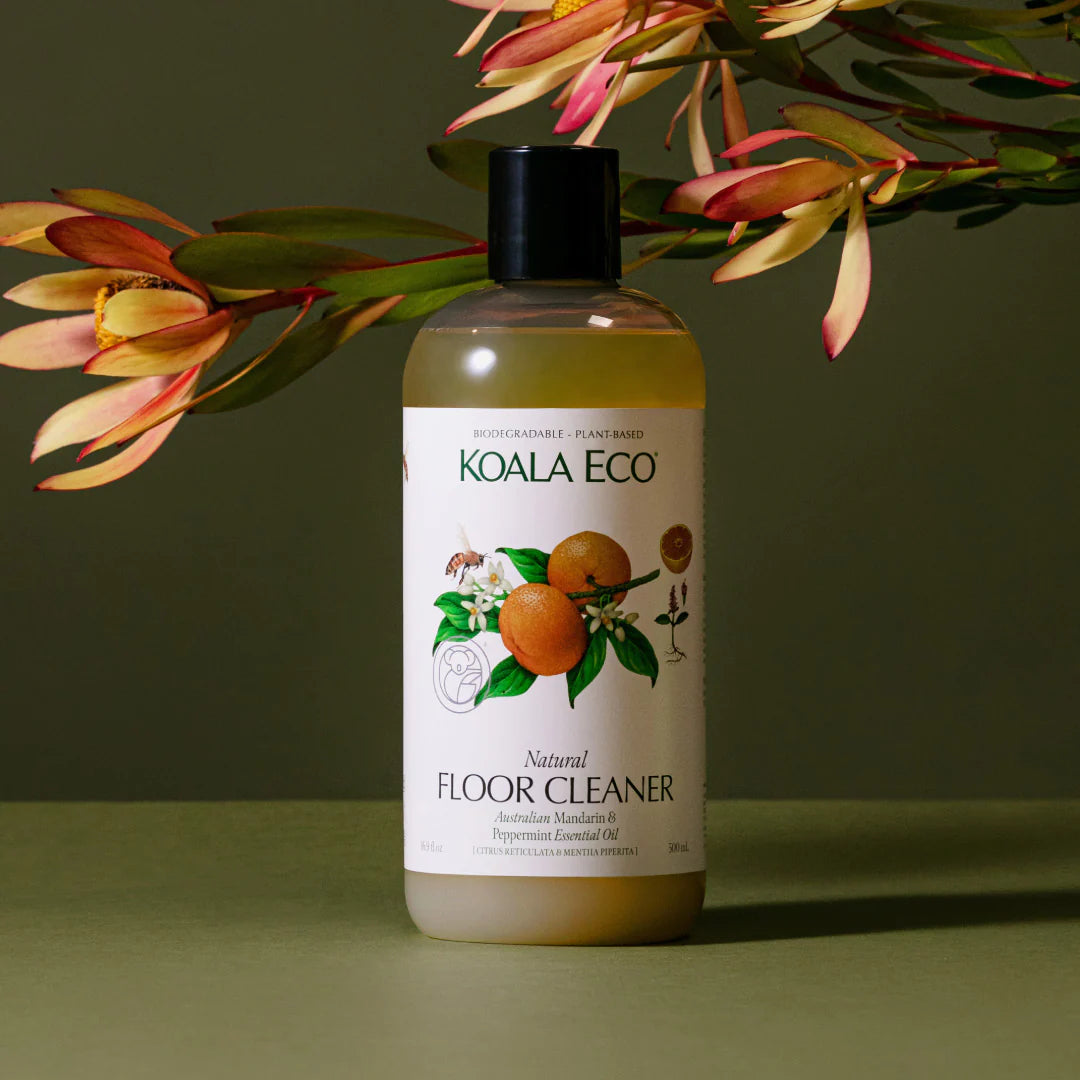 Natural Floor Cleaner - Mandarin & Peppermint image 1