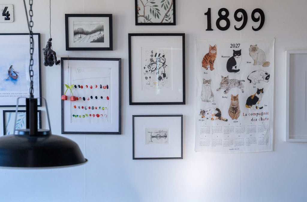 2027 Linen Calendar The Cat Company