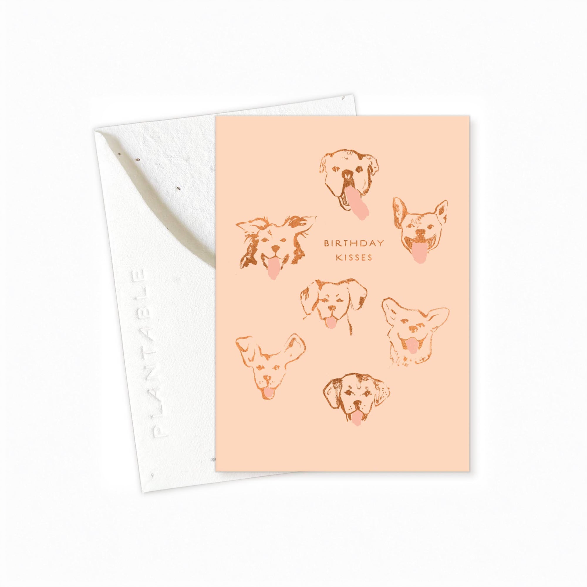 Dog Kisses - Birthday Card image 2