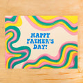 Dad Squiggles Greeting Card image 0