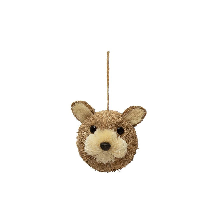 Sisal Bottle Brush Head Ornament image 1